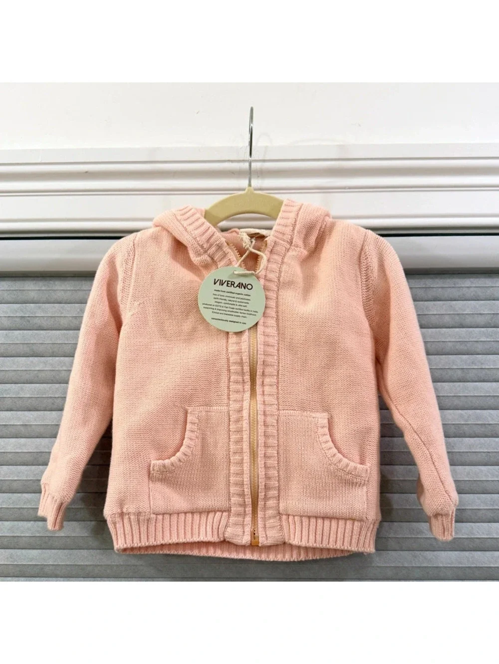 Viverano Organic Cotton Pink Knit Bundle 12–24M NWT Boutique Baby Girl